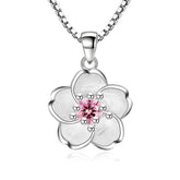 Cute Cherry Blossom Necklace