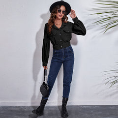 Veste en denim et velours côtelé pour femme Bellerose