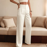 High Waisted Lace Wide Leg Pants