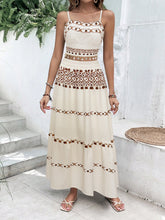 Printed tassel top and skirt two-piece set