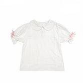 Precious Bow Puff Sleeve Blouse