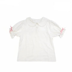 Precious Bow Puff Sleeve Blouse
