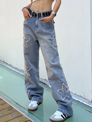 Streetwear Star Jeans