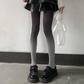 Strumpfhose mit Farbverlauf