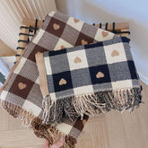 Schal „Pretty Love“ mit Vichy-Muster