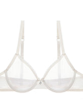 Women's Bras & Bralettes Lace Bras Underwire Bra 3/4 Cup Solid Color Micro-elastic Breathable Casual Daily Flesh-colored / 1 PC