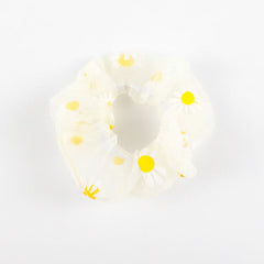 Mesh Daisy Scrunchies