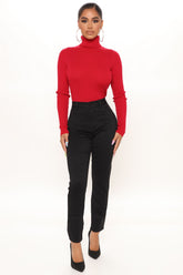 Alexa Skinny Jeans mit hohem Bund - Schwarz