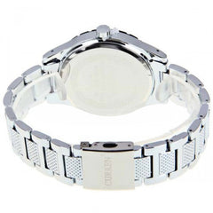 Chronograph with Stainless Steel Band (White 4.7cm Dial)