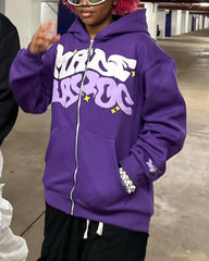 Sweat à capuche zippé Made Havoc