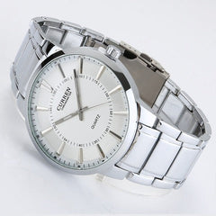 Choronometer Quartz Stainless Steel Watch (Black 4.8cm Dial)