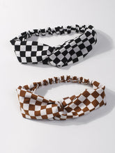 2pcs Checkerboard hair tie Sai Feel