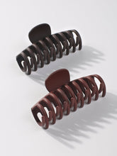 2pcs Plastic Large Size Hair Clamps Claw Clip Crab Sai Feel