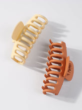 2pcs Solid color Keel Hair Claw Sai Feel