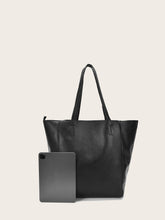 2pcs Women Casual Handbag Shoulder Bag Tote Wallet Bag Sai Feel