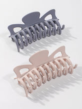 2pcs light color Large size Hair Claw Clips Sai Feel
