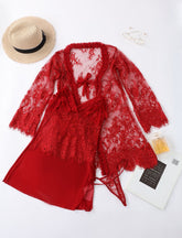 3 PCS Women Lingerie Nithgtgowns Pajamas Set  Lace Pajamas Set  Pj Night SleepWear Lounge Wear Pjamas Sai Feel