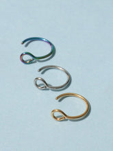 3pcs Colorful Nose Ring Zinc Alloy Sai Feel