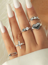 5pcs Love Ring Set Sai Feel