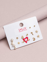 7pairs Earring Set Sai Feel