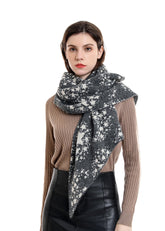 Acrylic Jacquard Scarf Sai Feel
