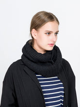 Acrylic Knit Ring Scarf Sai Feel