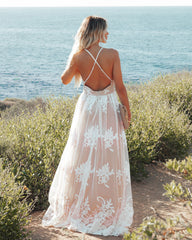Antonia Maxi Dress - White Sai Feel