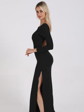 Backless Split Thigh Maxi Dress Sai Feel