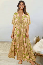 Bohemian Floral Dress Sai Feel