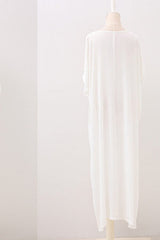 Bohemian Maxi Length Side Split Beach Dress Sai Feel