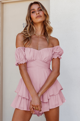 Boho Off Shoulder Romper Sai Feel