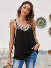 Boho Ribbon Trimmed Cami Top Sai Feel