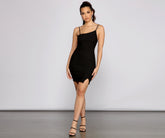 Bold Bombshell Sleeveless Mini Dress Sai Feel