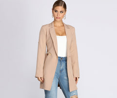 Boss Babe Trench Coat Sai Feel