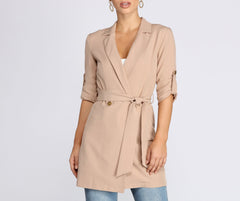 Boss Babe Trench Coat Sai Feel