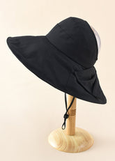 Bow Decor Visor Hat Sai Feel