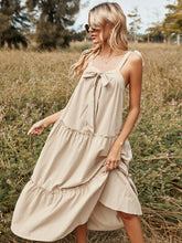 Bow sleeveless dress Sai Feel