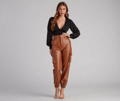 Bring The Drama Puff Sleeve Bodysuit Sai Feel