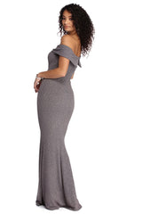 Brooklyn Formal Glitter Dress Sai Feel