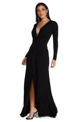 Cameron Formal Twist Knot Dress Sai Feel