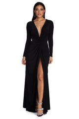 Cameron Formal Twist Knot Dress Sai Feel