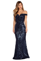 Cara Formal Sweetheart Sequin Dress Sai Feel