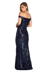 Cara Formal Sweetheart Sequin Dress Sai Feel