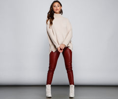 Casual And Cozy Chenille Sweater Sai Feel