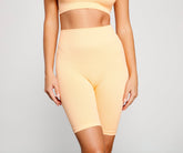 Casual Cutie Waffle Knit Pajama Biker Shorts Sai Feel