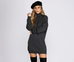 Casual Knit Open Back Tunic Sai Feel