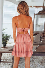 Casual Mini Lace Skater Dress for Women Sai Feel