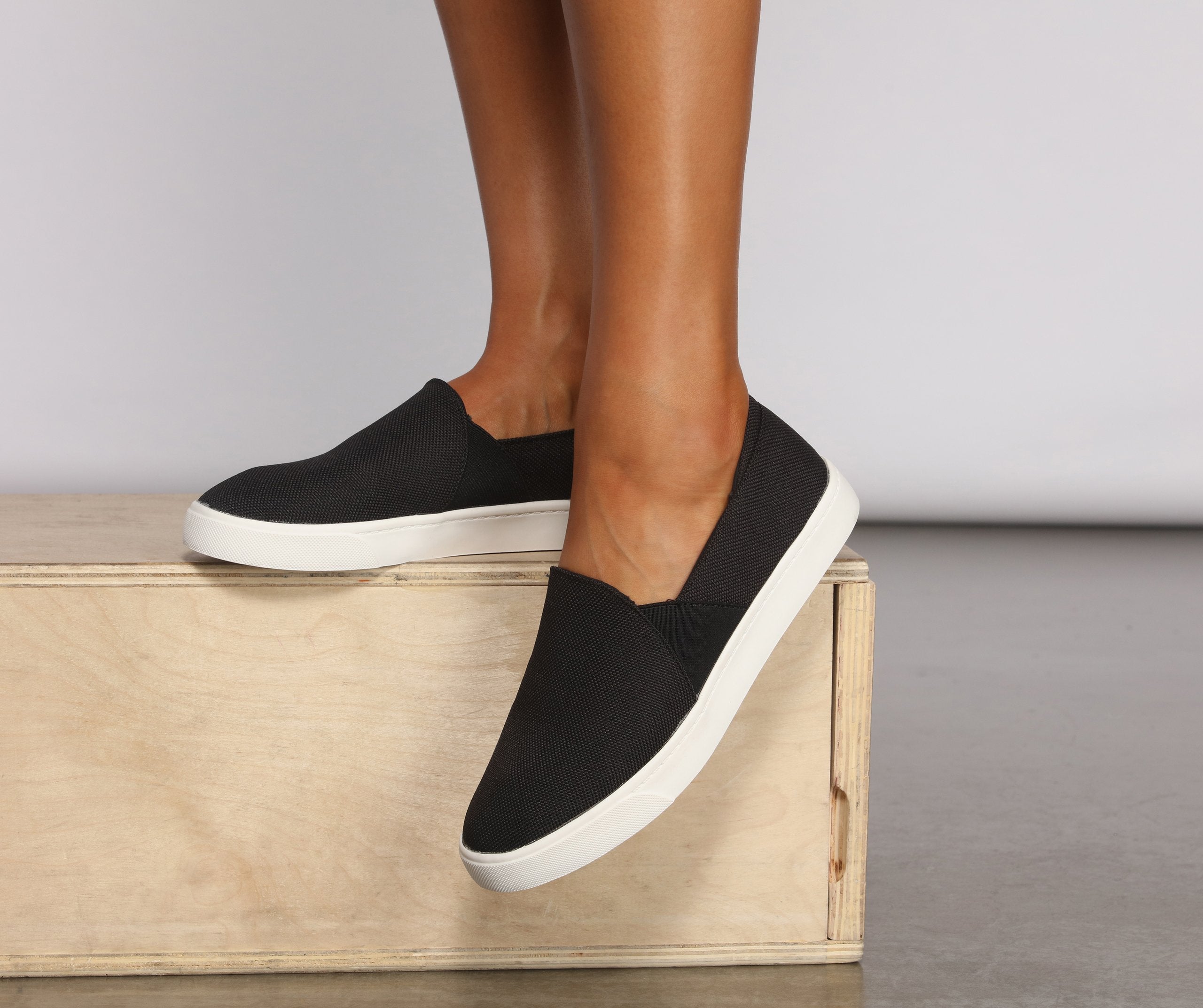 Casually Cute Slip On Sneakers Sai Feel