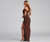 Catalina Twist Front Maxi Formal Dress Sai Feel