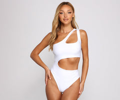 Chasing the Sun One-Piece Cutout Swimsuit Sai Feel